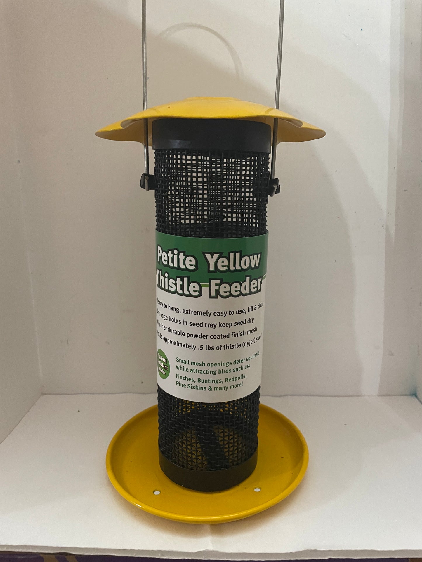 Petite Yellow Thistle Feeder