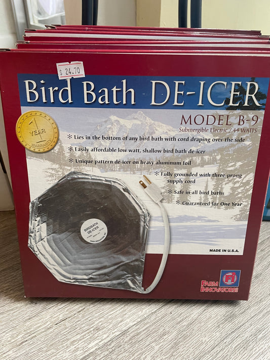 Bird Bath DE-ICER