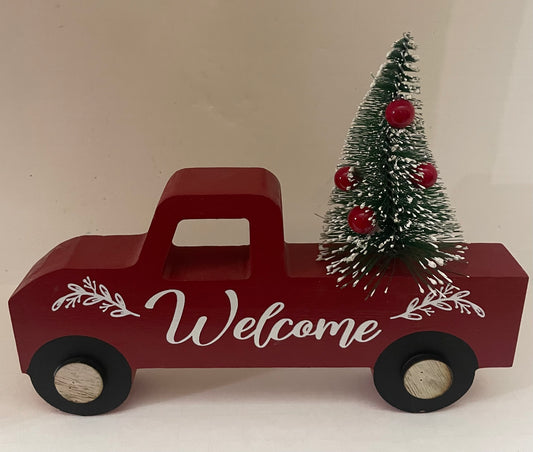 Welcome Christmas Truck