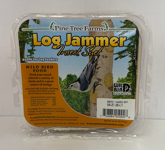 Log Jammer Insect  Suet