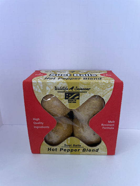 Hot Pepper Blend Suet Balls