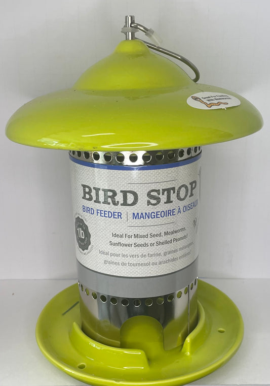 Bird Stop Glass Feeder
